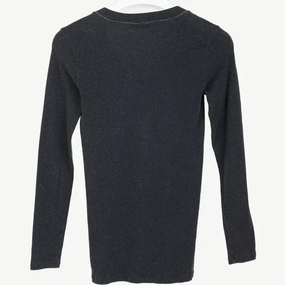 Brunello Cucinelli Grey Cotton-Knit Monili-Bead Pullover - Picture 2 of 10